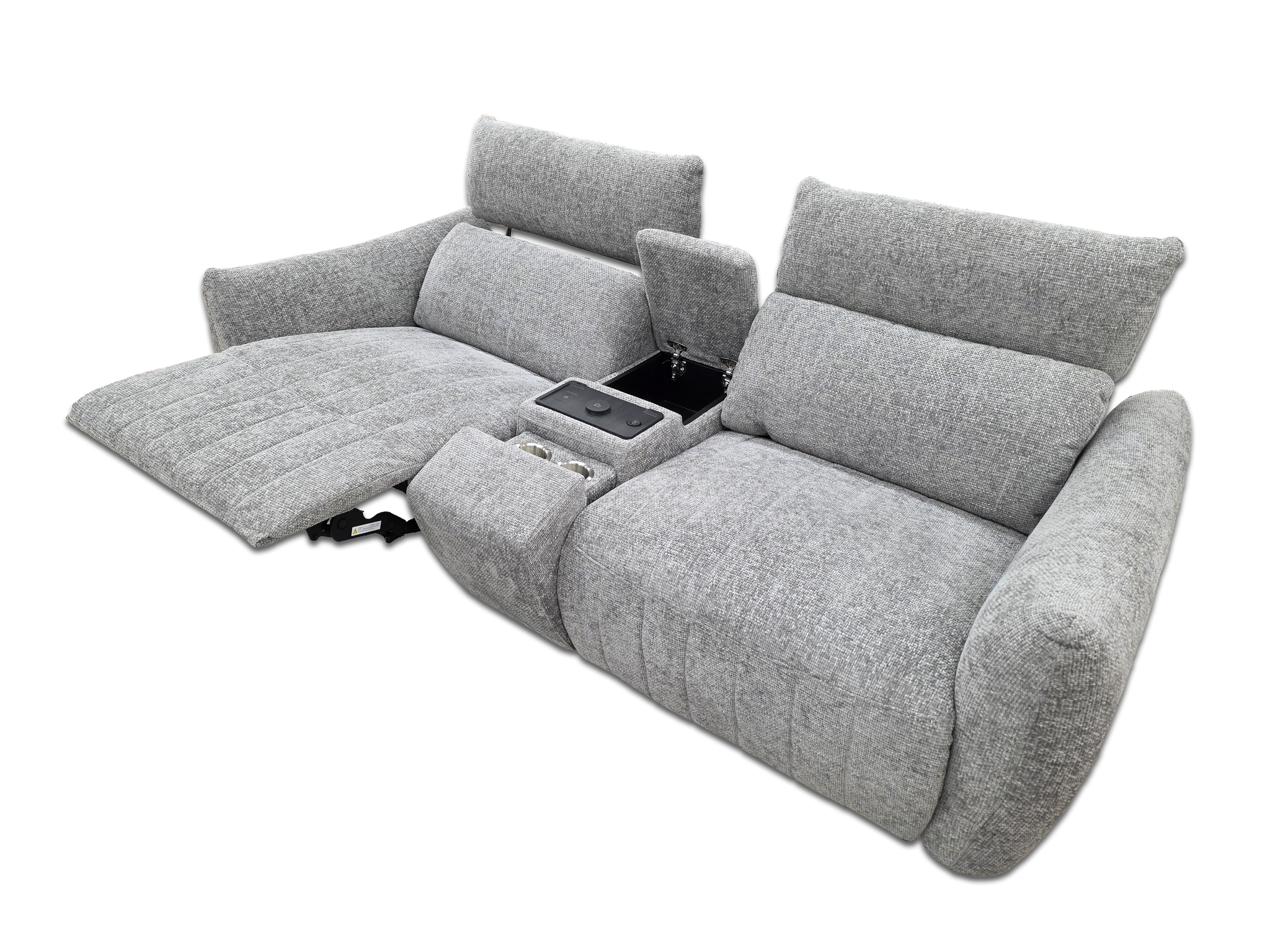 Miranda Electric Recliners w Lift & Tilt Headrest (3, 2 + Console)