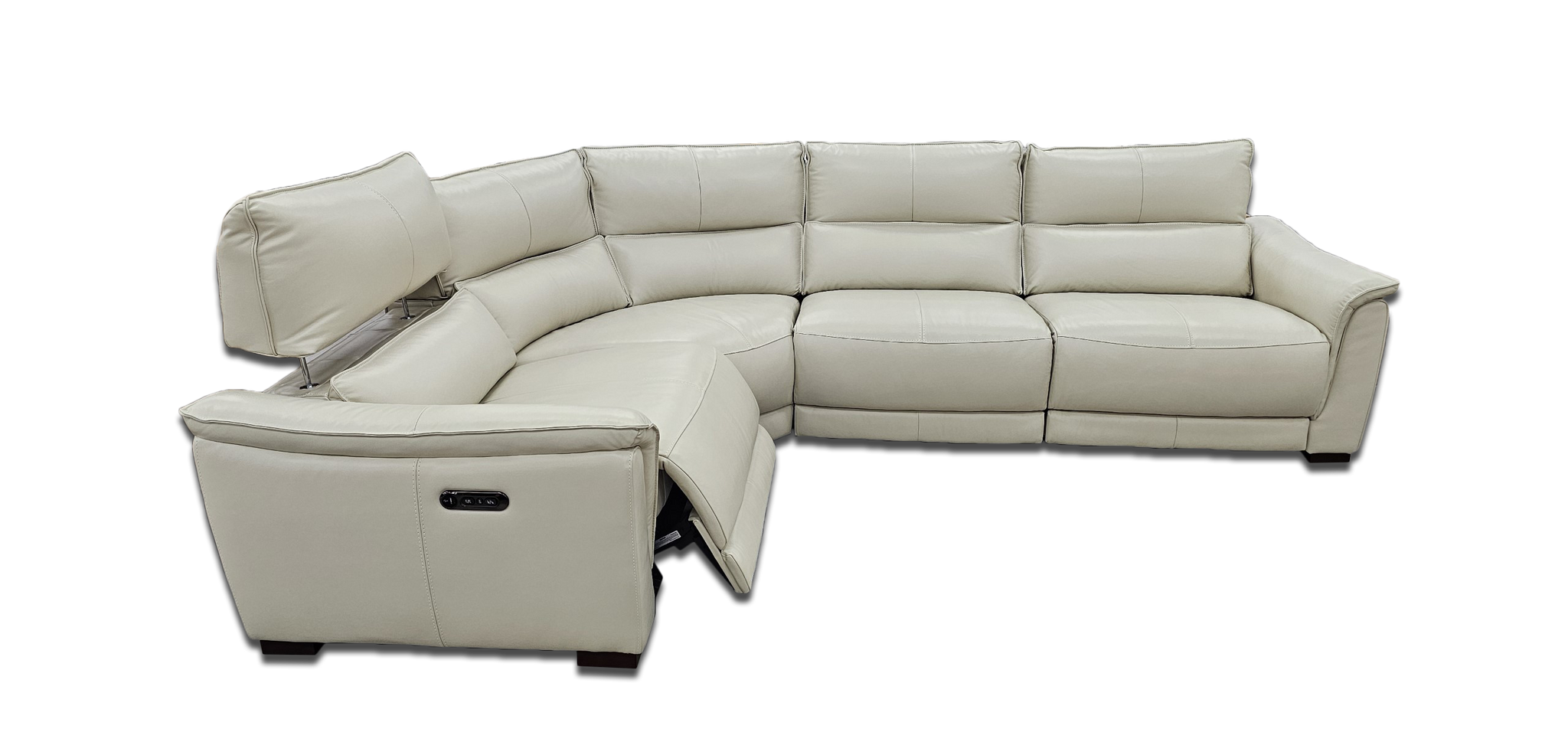 Calto Corner Suite with 3 electric lift-up recliners