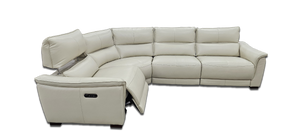 Calto Corner Suite with 3 electric lift-up recliners