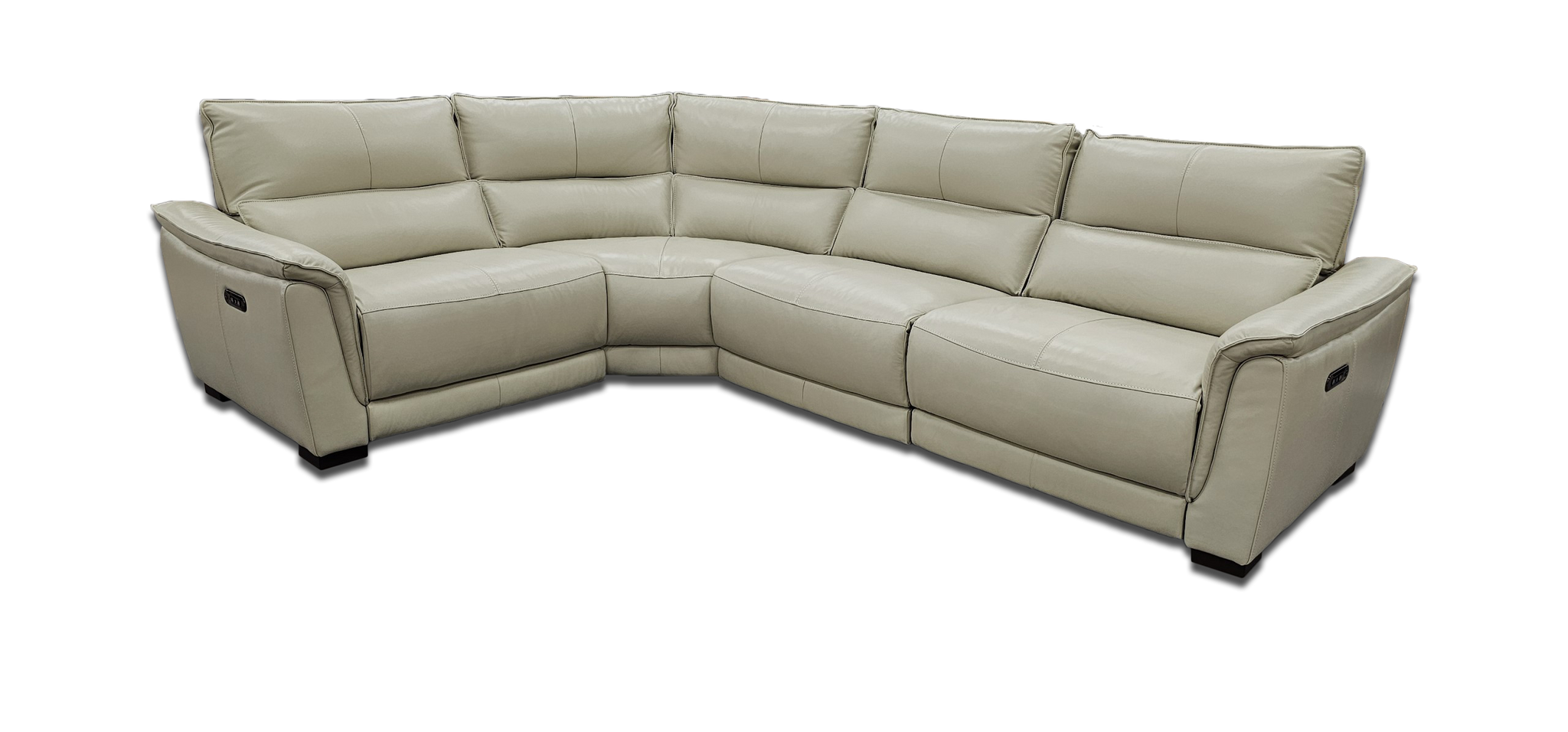Calto Corner Suite with 3 electric lift-up recliners
