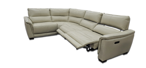 Calto Corner Suite with 3 electric lift-up recliners