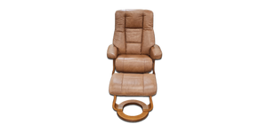 Scania Ergonomic Recliner + Footstool - Zedere