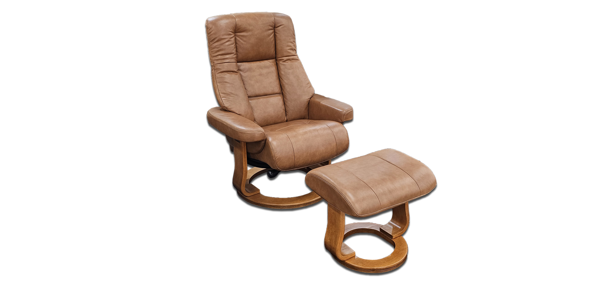 Scania Ergonomic Recliner + Footstool - Zedere