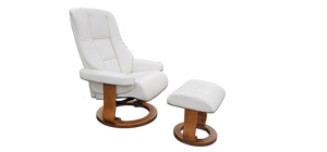 Scania Ergonomic Recliner + Footstool - Zedere